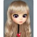 (XP)Crossdress Sweet Girl Resin Half Head Female Cartoon Character Kigurumi Mask With BJD Eyes Cosplay Anime Role Lolita Doll Mask